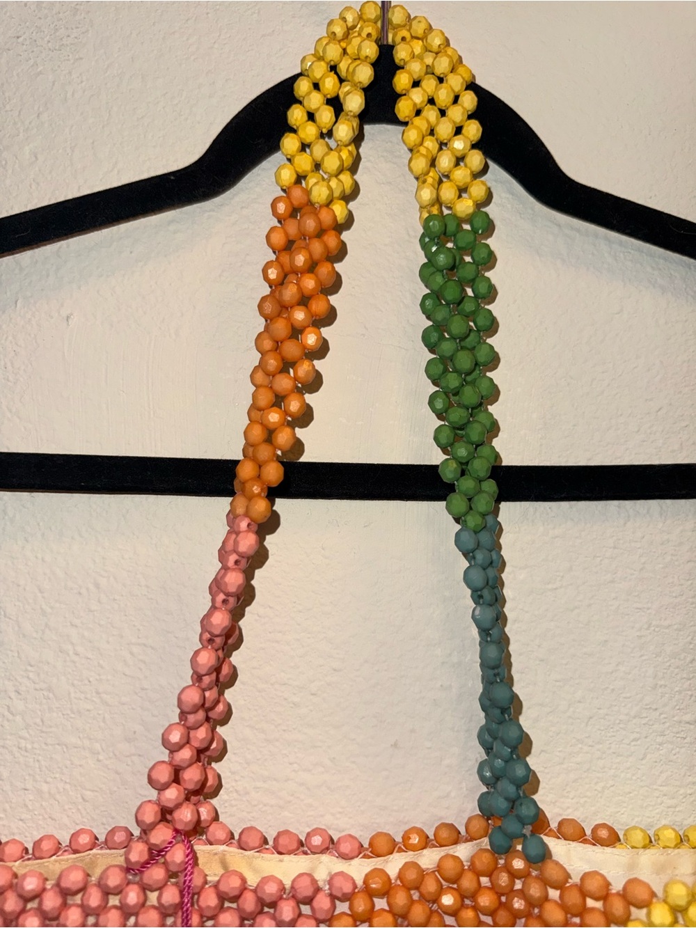 NWT Isaac Mizrahi New York beaded rainbow tote bag❤️ - Picture 5 of 10